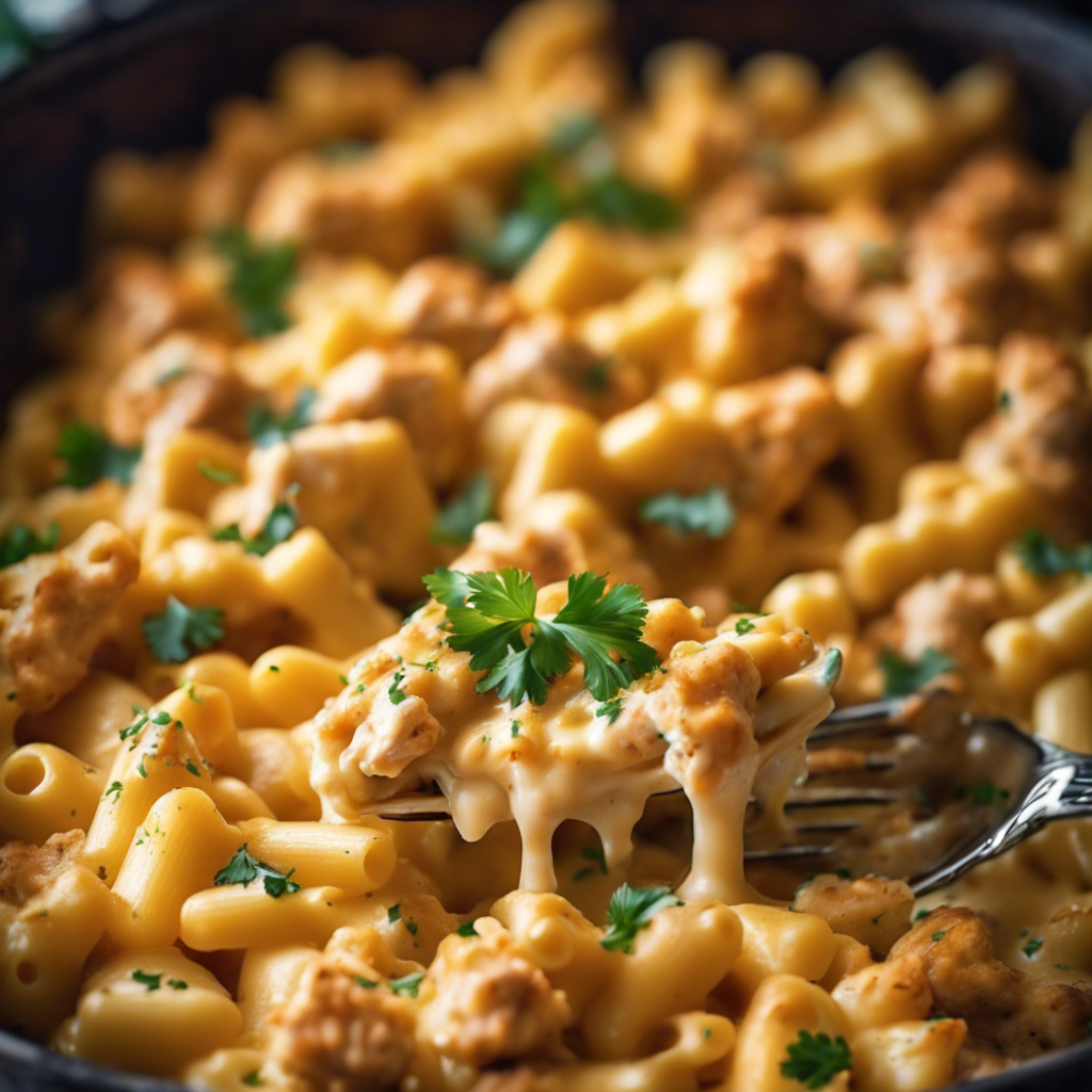 Buffalo Chicken Mac & Cheese